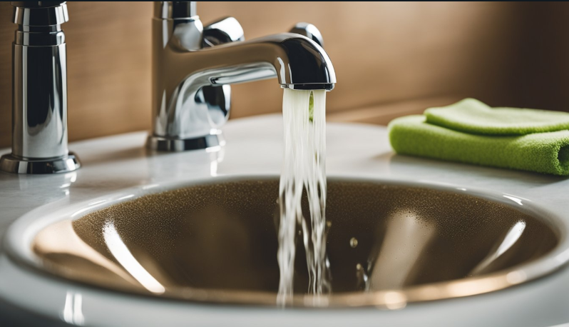 Identify common causes of a slow bathroom sink drain