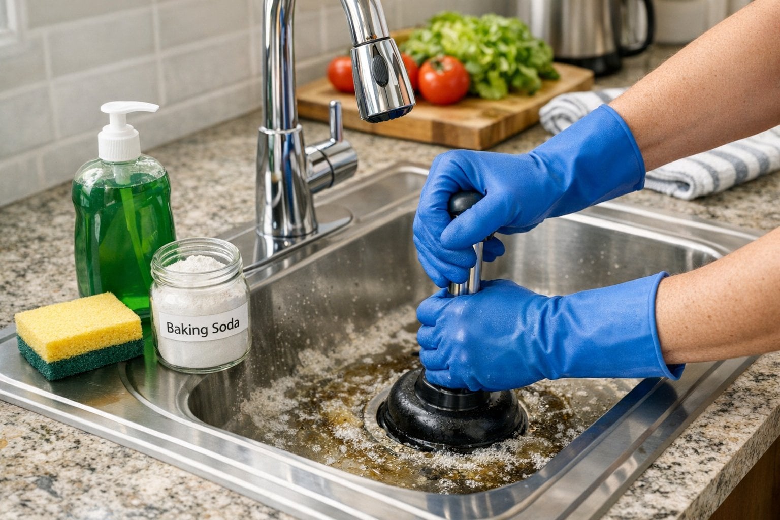 How to unclog grease from kitchen sink complete expert-guide