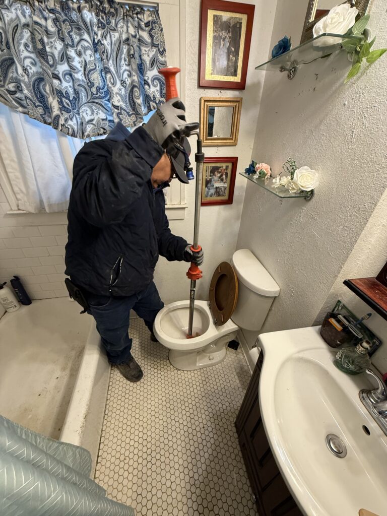 Russell plumbing sewer repair